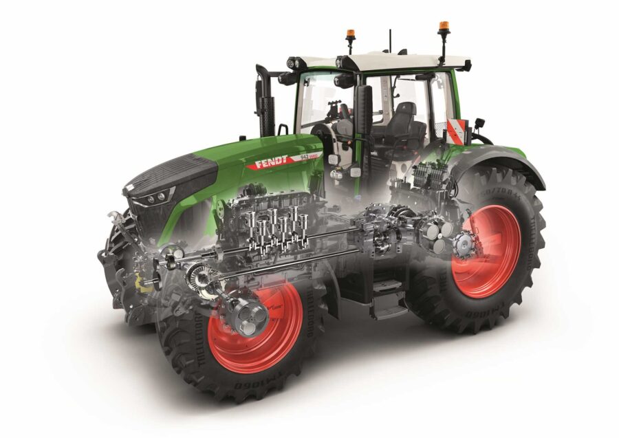 traktor-Fendt-900-motor-1 Fendt 900 Vario