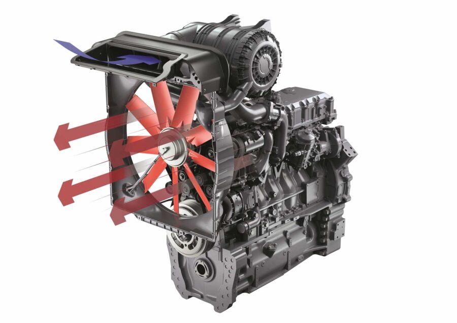 traktor-Fendt-900-motor-3 Fendt 900 Vario