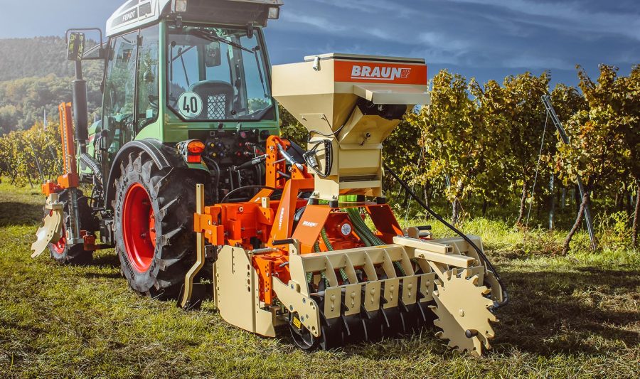 BRAUN Vrtavkaste brane za obdelavo med vrstami